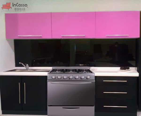 InCassa Muebles Edomex mueblería CDMX Cocina integral UCRANIA 2.50m diseñada para ESTUFA 1