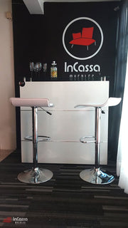 InCassa Muebles Edomex mueblería CDMX Cantina con Bancos Modelo UGANDA Urbino 1