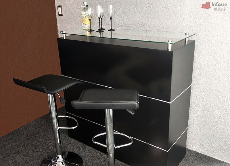 InCassa Muebles Edomex mueblería CDMX Cantina con Bancos Modelo UGANDA Urbino 5