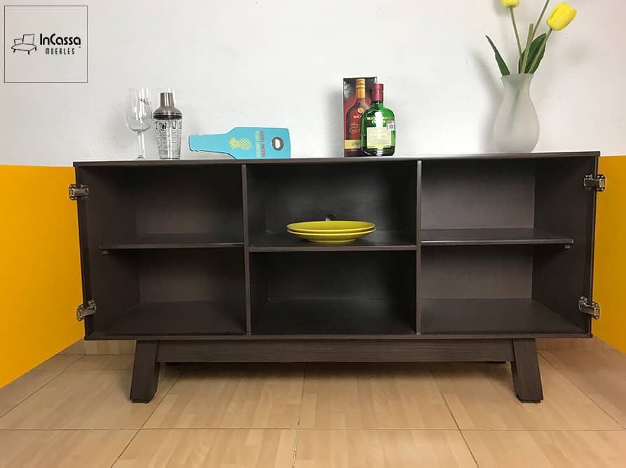 InCassa Muebles Edomex mueblería CDMX Bufetero Vintage Modelo VALENCIA 3