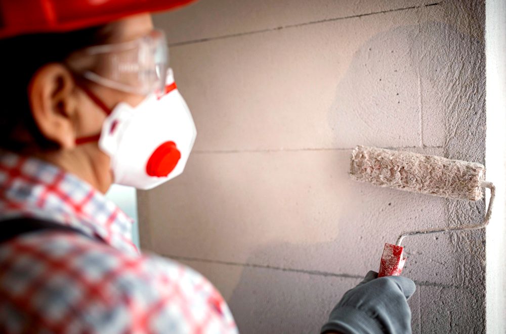 Como vemos en la foto, con una correcta aplicación de impermeabilizante a tus paredes no tendrás que preocuparte por la humedad.