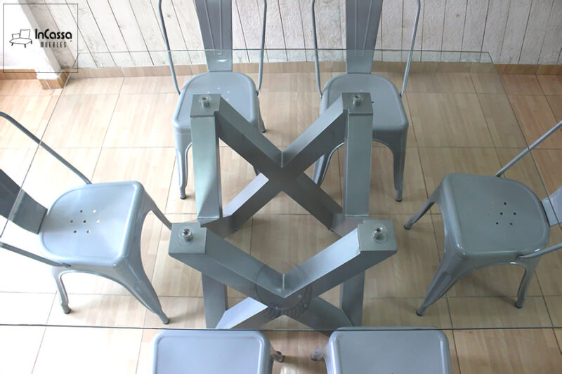 InCassa Muebles Comedor Modelo VENLO con silla TOLIX 29