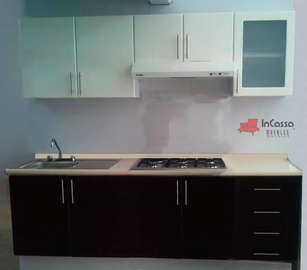InCassa Muebles Edomex mueblería CDMX Cocina integral ESCOCIA 2.20m diseñada para PARRILLA 1