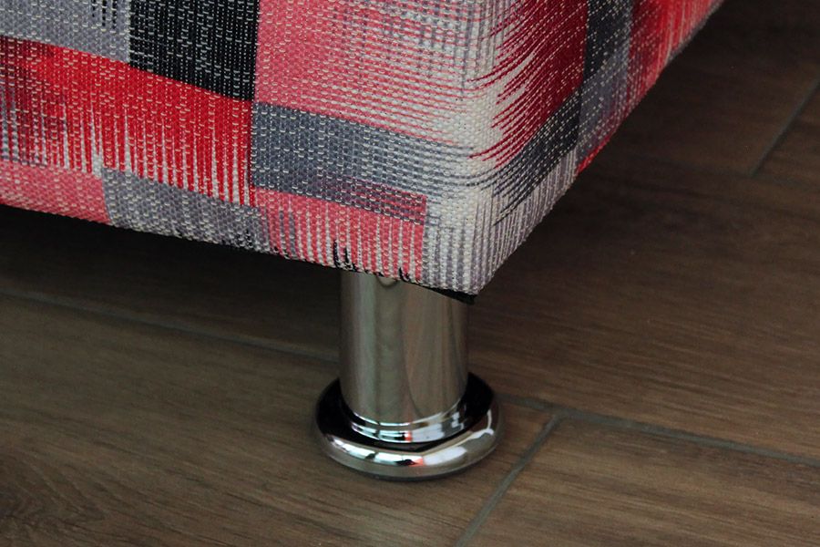 Pata metálica de acero inoxidable  para mueble - InCassa muebles