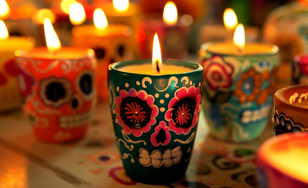 velas pintadas