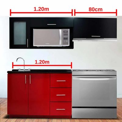 InCassa Muebles Edomex mueblería CDMX Cocina Integral ZARAGOZA 2m diseñada para ESTUFA 1